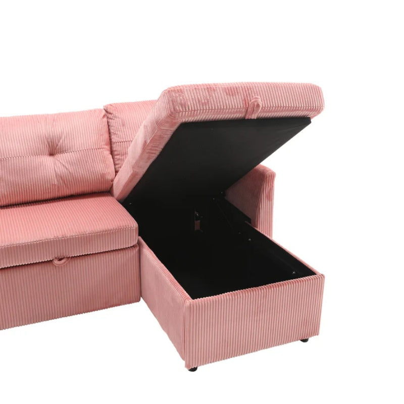 UNITED WE WIN-Furniture, modular L-shaped sofa, modular long sofa with reversible chaise lounge, Sofa bed, Sleeper sofa, modular sofa combination with storage seats.-海智集-Default-