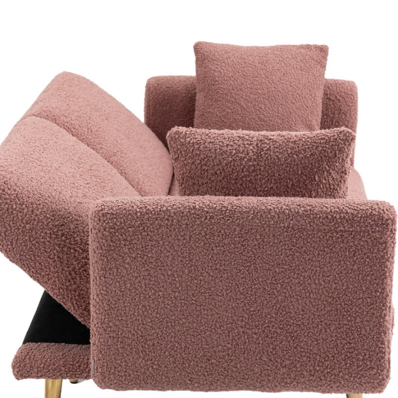 COOLMORE Velvet Sofa , Accent sofa .loveseat sofa with metal feet-海智集-Default-