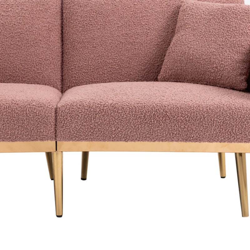 COOLMORE Velvet Sofa , Accent sofa .loveseat sofa with metal feet-海智集-Default-