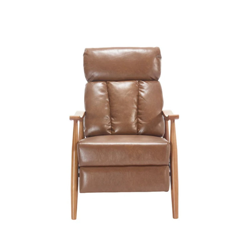 COOLMORE Wood Frame Armchair, Modern Accent Chair Lounge Chair for Living Room-海智集-Default-