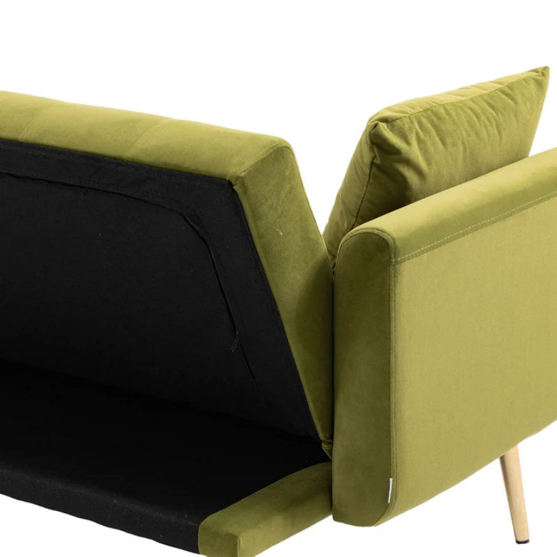 COOLMORE Velvet Sofa , Accent sofa .loveseat sofa with metal feet-海智集-Default-