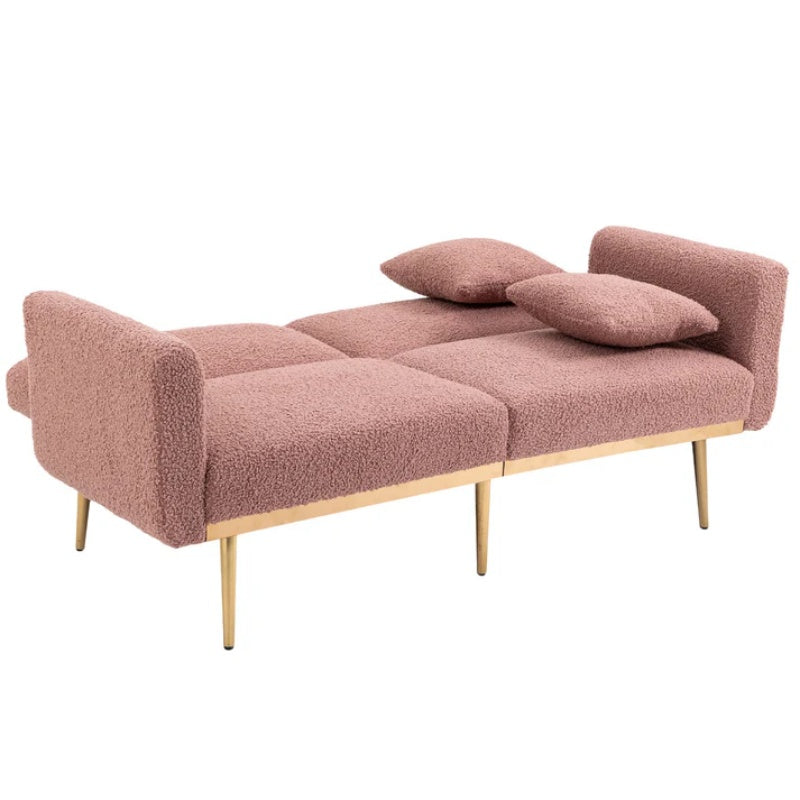 COOLMORE Velvet Sofa , Accent sofa .loveseat sofa with metal feet-海智集-Default-