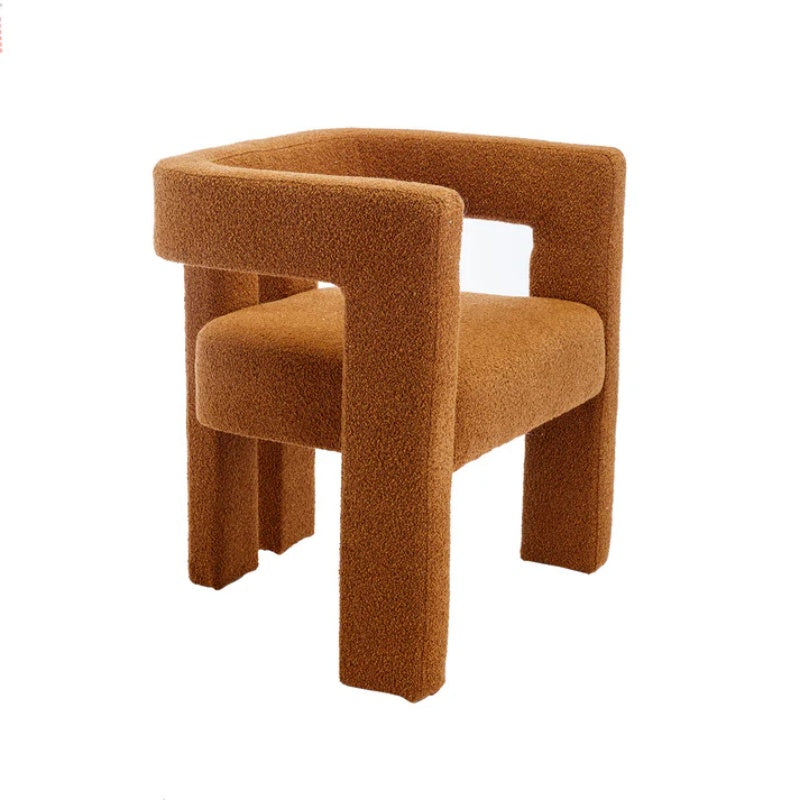 COOLMORE Contemporary Designed Fabric Upholstered Accent/Dining Chair /Barrel Side Chairs Kitchen Armchair for Living Room 2PC/SET-海智集-Default-