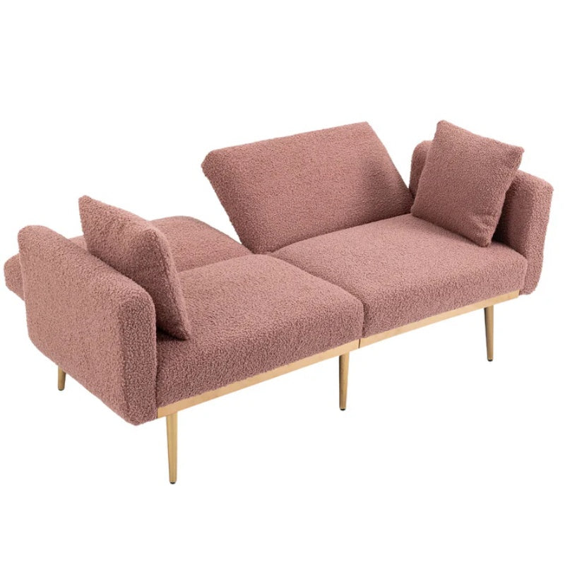 COOLMORE Velvet Sofa , Accent sofa .loveseat sofa with metal feet-海智集-Default-