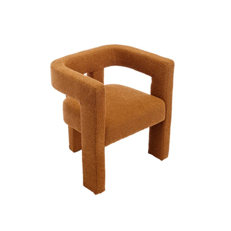 COOLMORE Contemporary Designed Fabric Upholstered Accent/Dining Chair /Barrel Side Chairs Kitchen Armchair for Living Room 2PC/SET-海智集-Default-