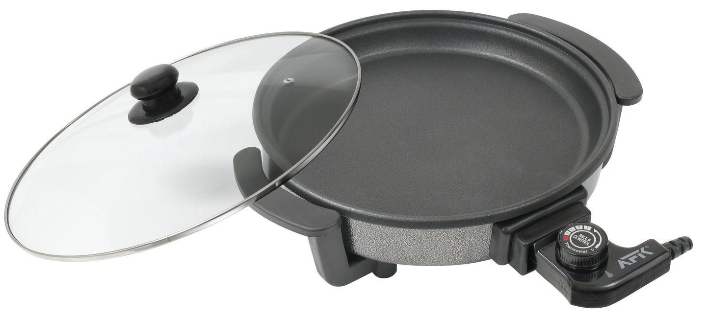 electric pizza pan XH-30A Electric Pizza Maker Machine , Adjustable Temp & Timer, Fast 10-Min Baking for Homemade Pizza, Panini, Flatbread-海智集-