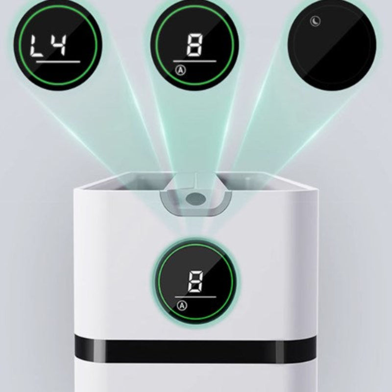 Desktop small, low-noise, low-noise air purifier for formaldehyde removal, disinfection, sterilization and odor elimination without consumables-海智集-