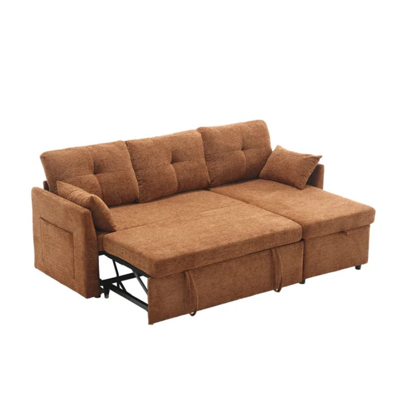 UNITED WE WIN-Furniture, modular L-shaped sofa, modular long sofa with reversible chaise lounge, Sofa bed, Sleeper sofa, modular sofa combination with storage seats.-海智集-Default-