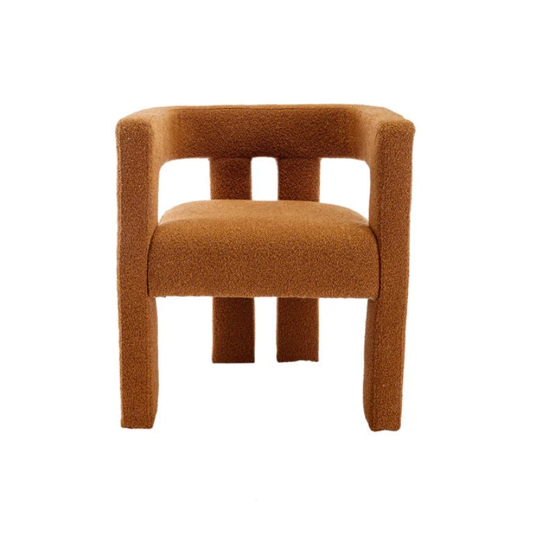 COOLMORE Contemporary Designed Fabric Upholstered Accent/Dining Chair /Barrel Side Chairs Kitchen Armchair for Living Room 2PC/SET-海智集-Default-