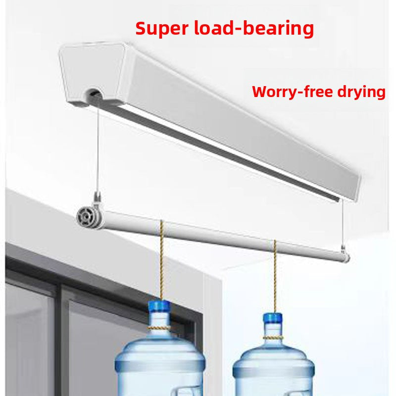 Generation Surface-Mounted Invisible Electric Clothes Rack Lifting Smart Remote Control Embedded Hidden Clothes Dryer-海智集-