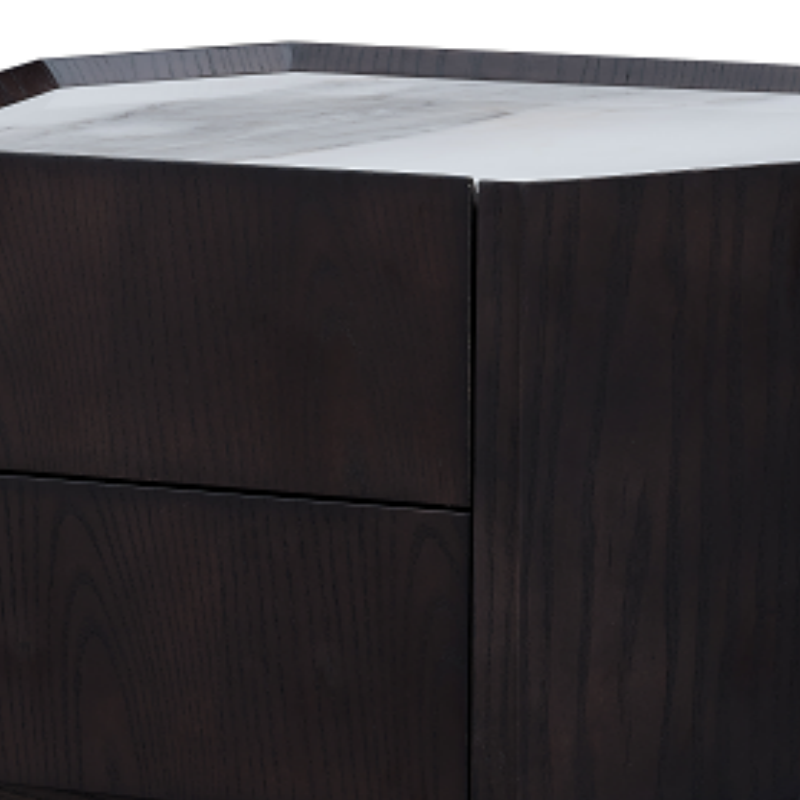 Jinxuan Series GINSON genuine leather Bed, modern and simple Italian light luxury high-end solid wood soft package Chanel (including bed board, excluding bedside table)-海智集-