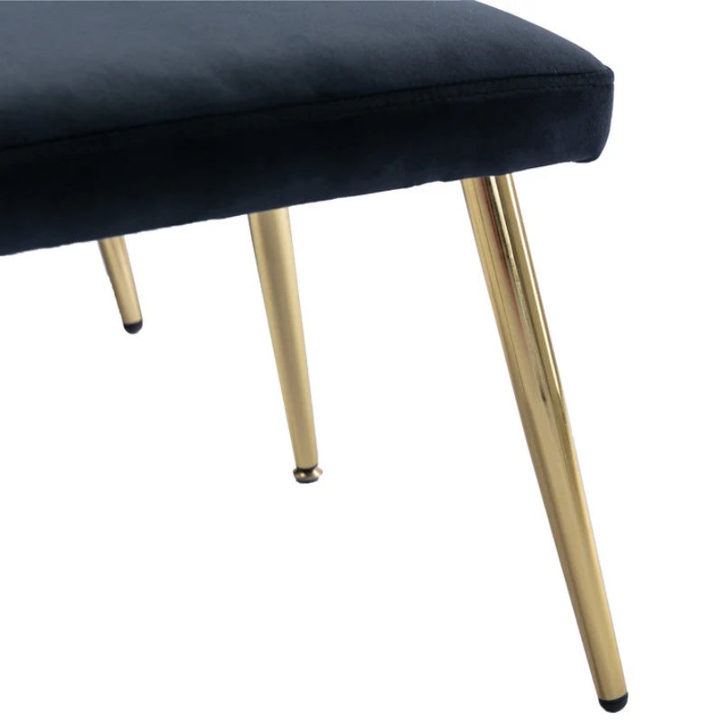 COOLMORE Velvet Accent Chair with Adjustable Armrests and Backrest, Button Tufted Lounge Chair, Single Recliner Armchair with Ottoman-海智集-Default-