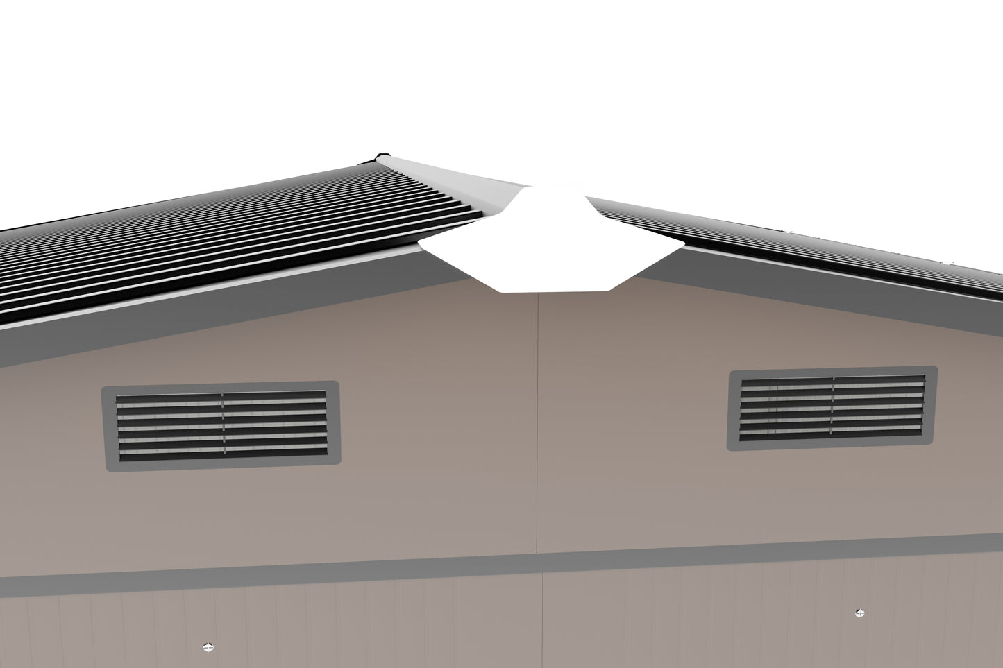 Campcraft 0.25mm color steel plate, surface protective film, Two daylight Windows, A practical and thoughtful gift,two colors can be freely selected storage sheds-海智集-Default-