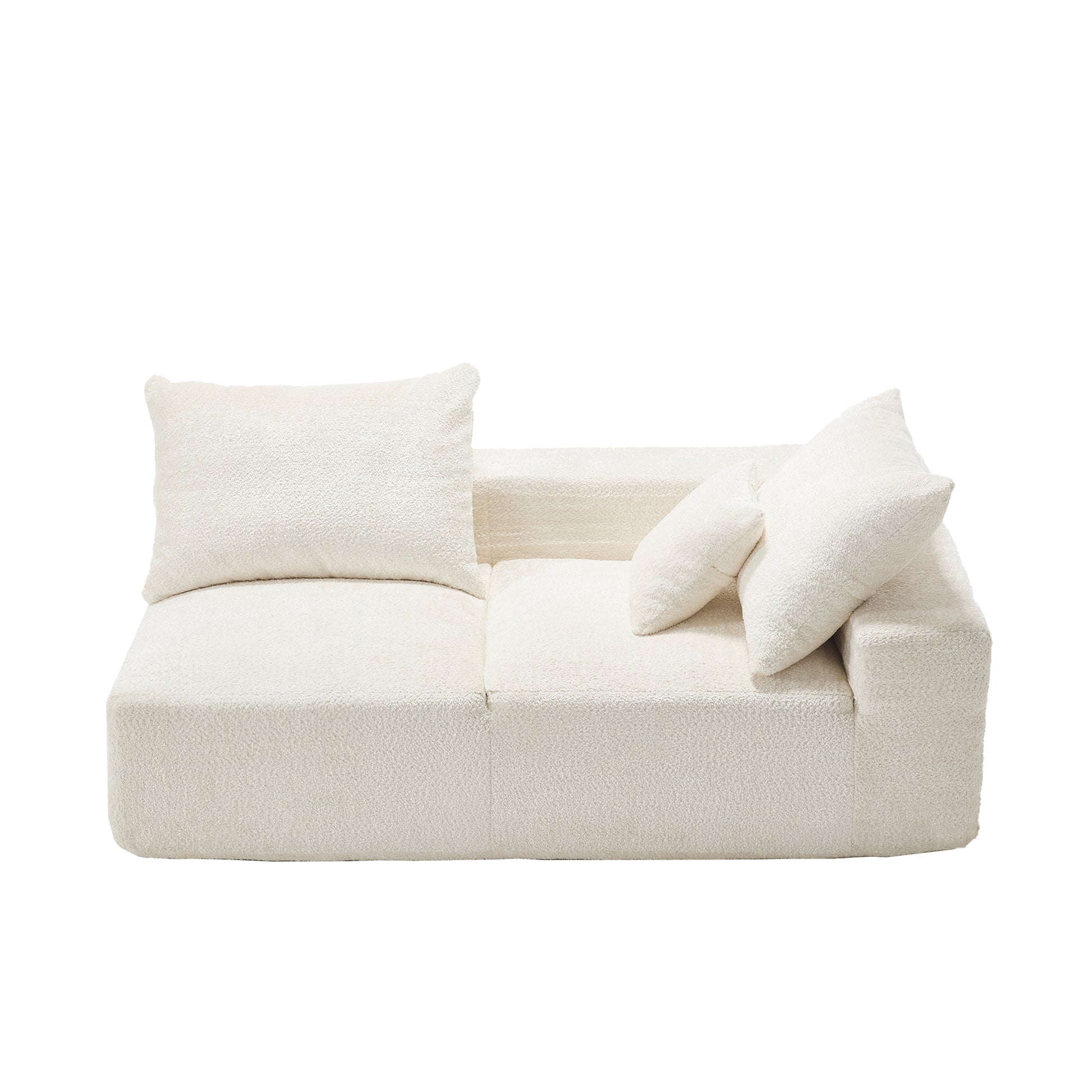 UNITED WE WIN Exquisite fabric technology, intimate two-person design, lazy leisure sitting, free combination of flexible and changeable, a wide range of scene applicability of the sofa-海智集-Default-