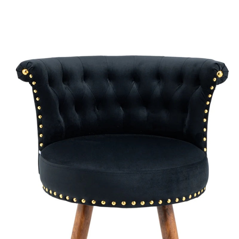 COOLMORE Swivel Bar Stools with Backrest Footrest ,with a fixed height of 360 degrees-海智集-Default-
