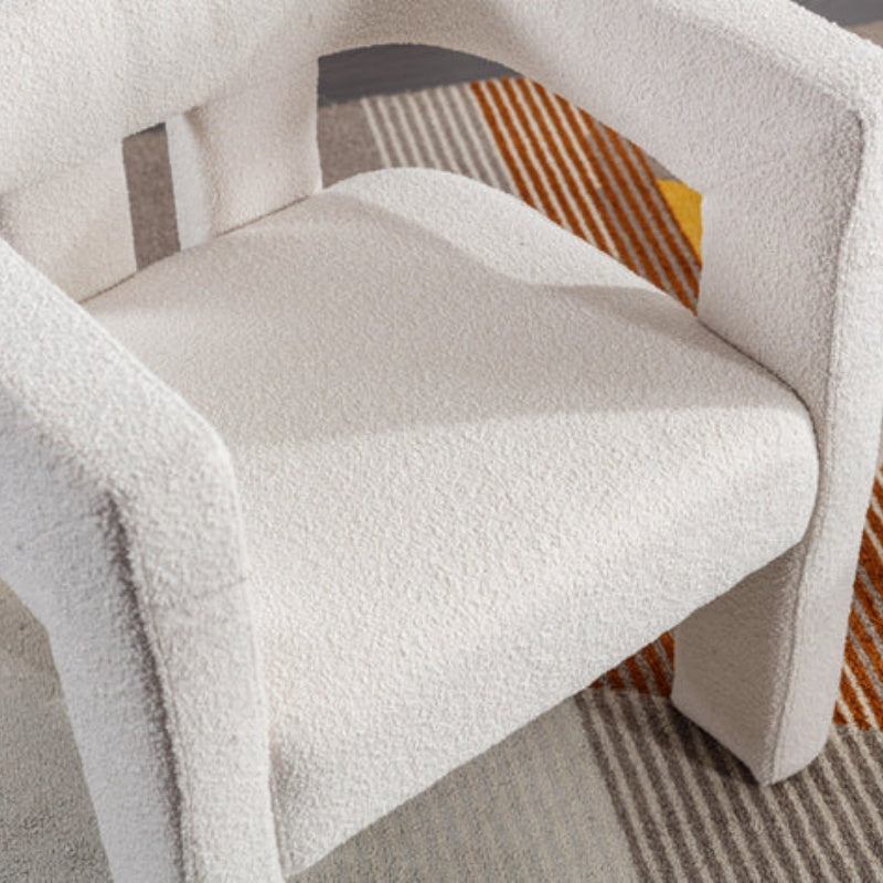 COOLMORE Contemporary Designed Fabric Upholstered Accent/Dining Chair /Barrel Side Chairs Kitchen Armchair for Living Room 2PC/SET-海智集-Default-