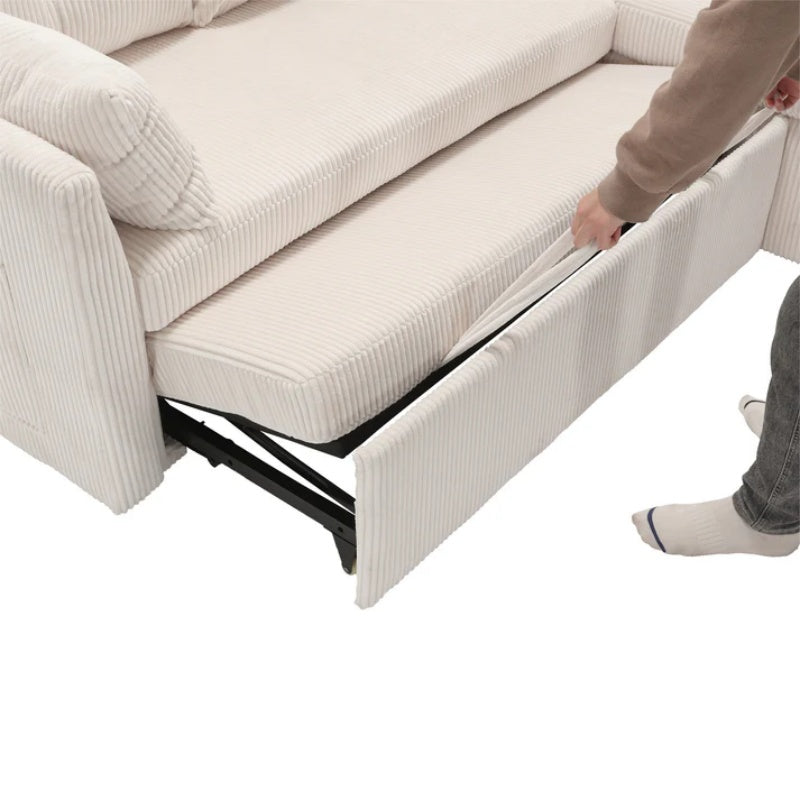 UNITED WE WIN-Furniture, modular L-shaped sofa, modular long sofa with reversible chaise lounge, Sofa bed, Sleeper sofa, modular sofa combination with storage seats.-海智集-Default-