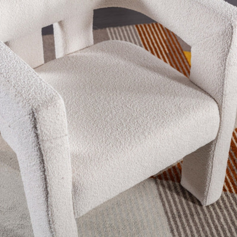 COOLMORE Contemporary Designed Fabric Upholstered Accent/Dining Chair /Barrel Side Chairs Kitchen Armchair for Living Room 2PC/SET-海智集-Default-