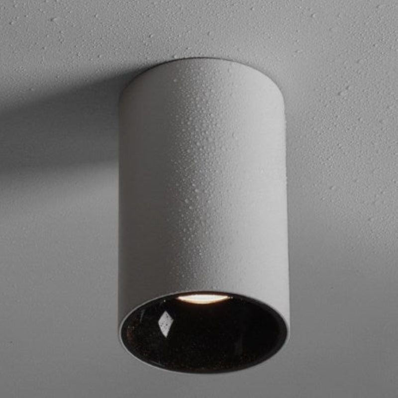 Exposed waterproof downlights for bathrooms, toilets, balconies, outdoor toilets, moisture-proof and fog-proof high-wattage round spotlights-海智集-