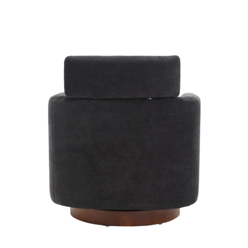 COOLMORE 360 degree rotation design, multi-gear adjustment backrest, soft and comfortable chenille fabric, ergonomic design of the living room chair-海智集-Default-
