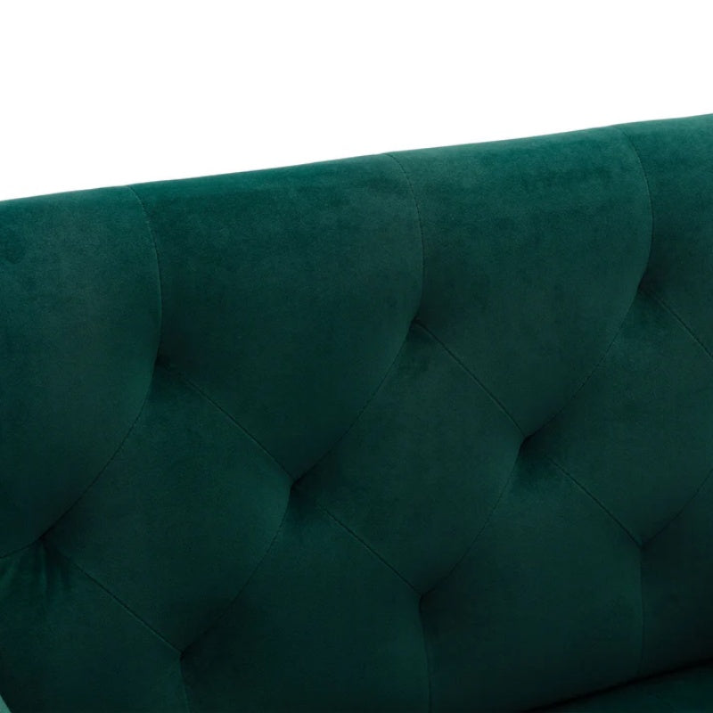COOLMORE Accent Chair ,leisure single sofa with Rose Golden feet-海智集-Default-