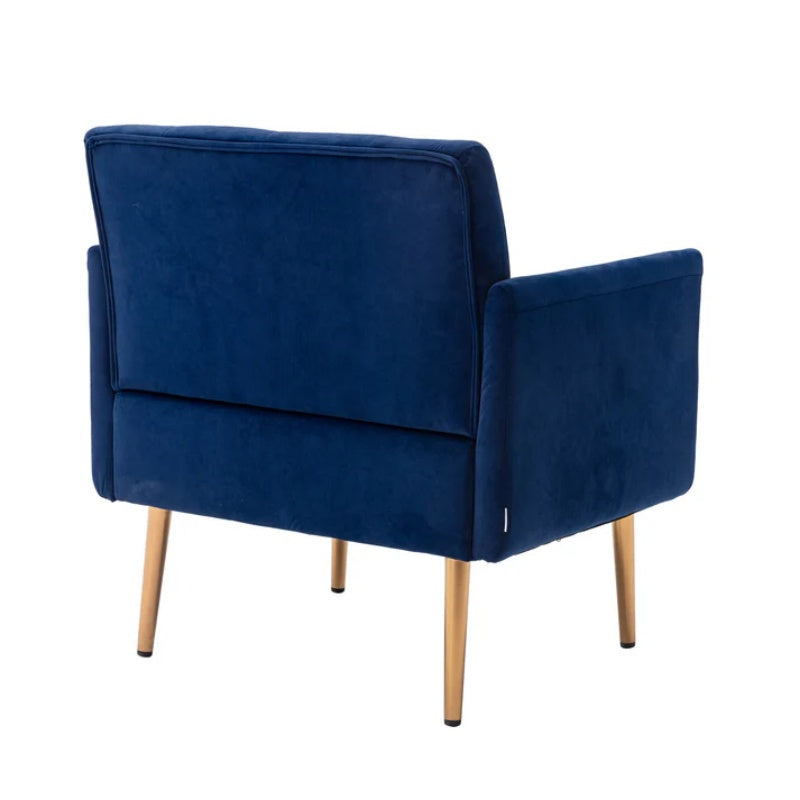 COOLMORE Accent Chair ,leisure single sofa with Rose Golden feet-海智集-Default-