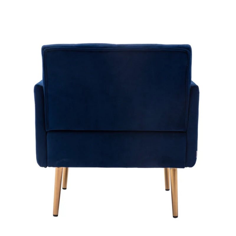 COOLMORE Accent Chair ,leisure single sofa with Rose Golden feet-海智集-Default-