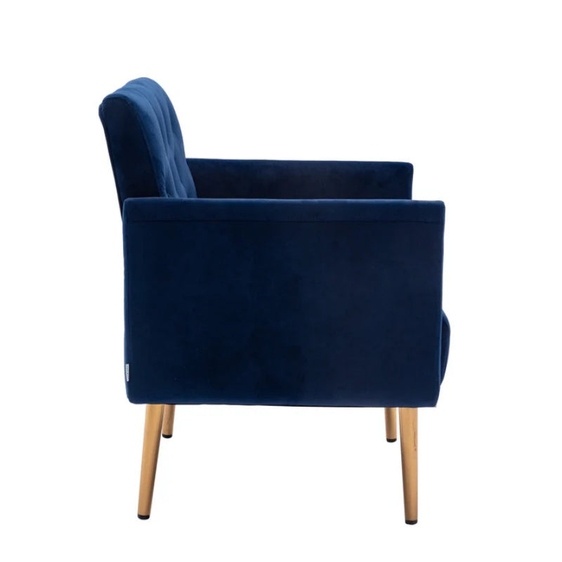 COOLMORE Accent Chair ,leisure single sofa with Rose Golden feet-海智集-Default-