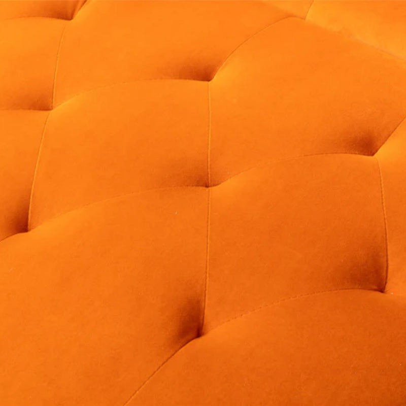 COOLMORE fashionable and classic style chaise lounge chair / accent chair for Living Room, bedroom (Orange)-海智集-Default-