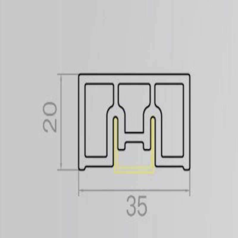 Bamboo and Wood Line 35 Small square line: Serves as a grout sealant for beauty and concealment-海智集-