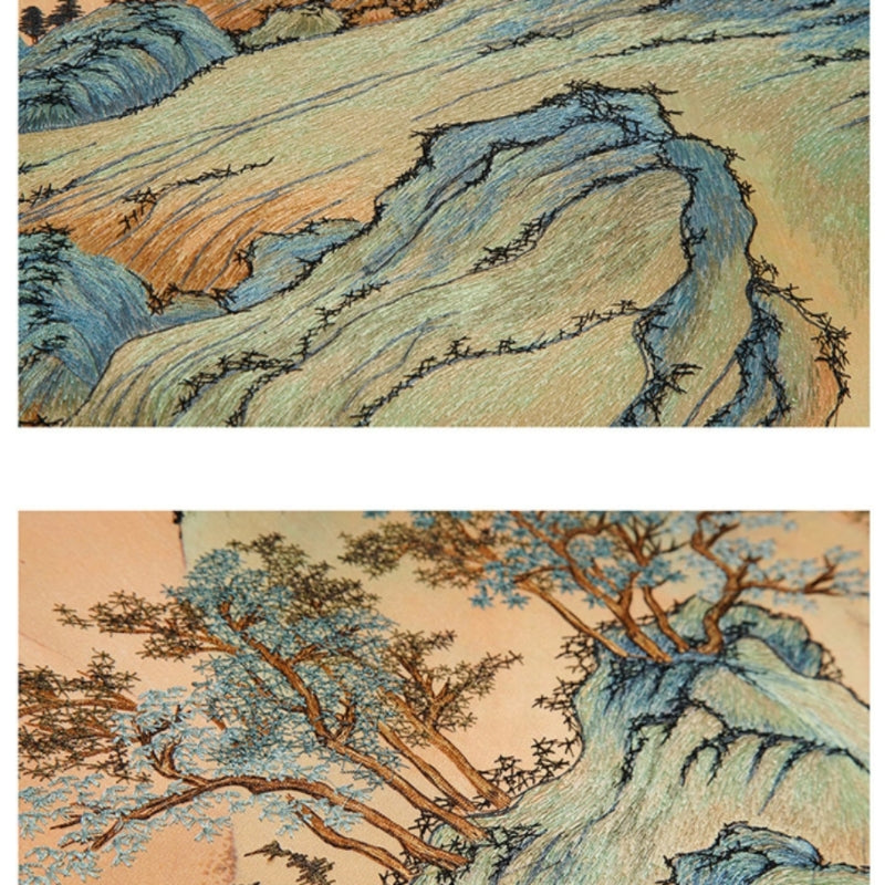 Decorative Art-Chunshan Yinshang Scroll - Orange-海智集-