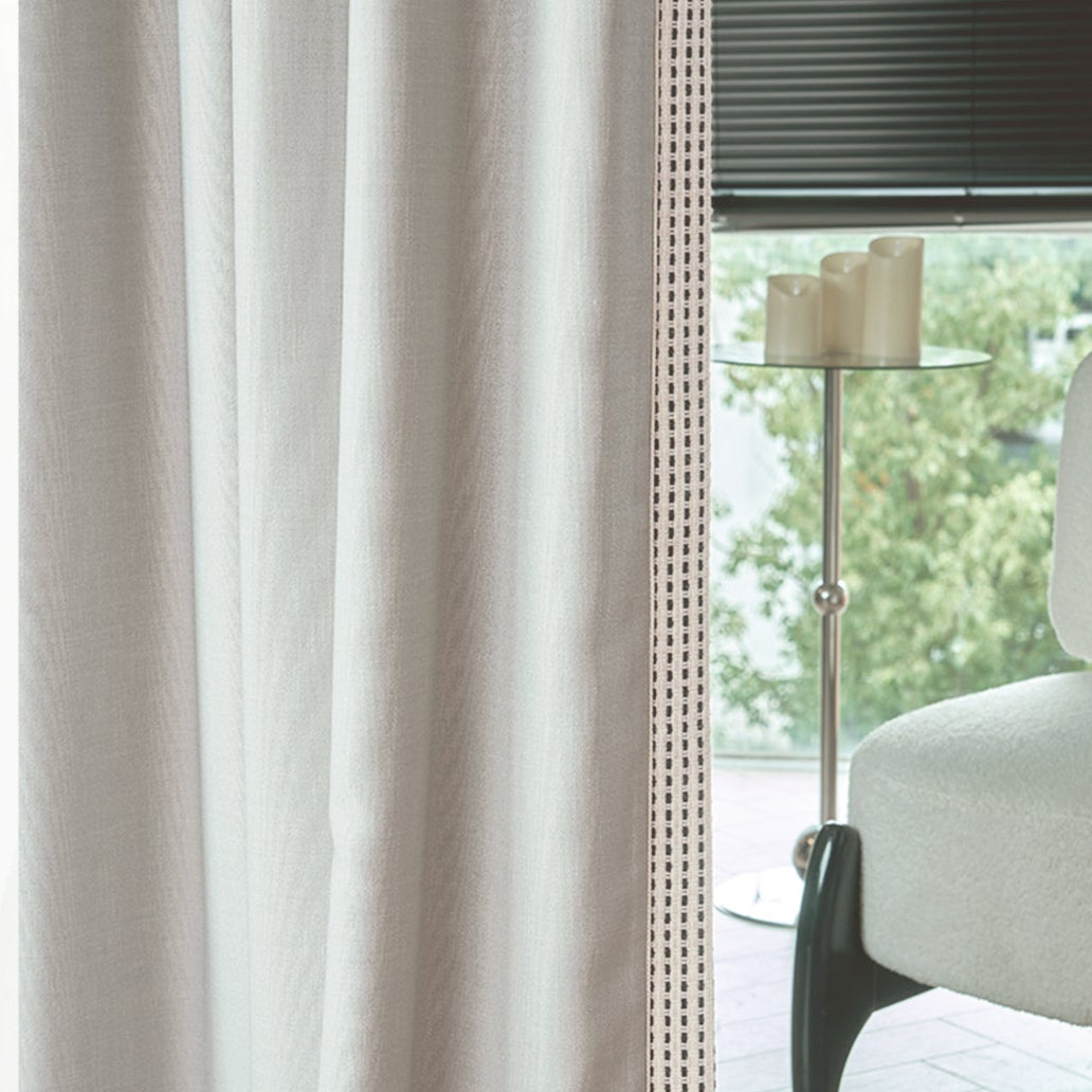 Listen to the sea Curtains:The comfortable handfeel of the fabric adds to their appeal, making them a perfect addition to your interior decor-海智集-