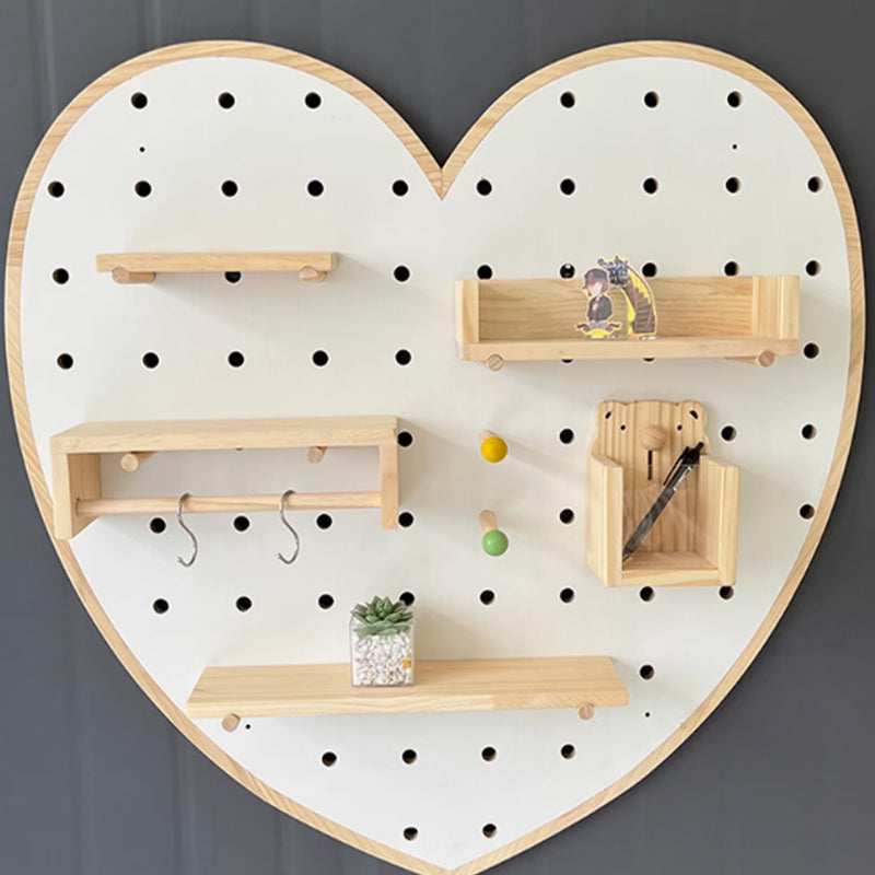 High-Quality Wood-Plastic Pegboard Accessories , Versatile Organizing Solution-海智集-