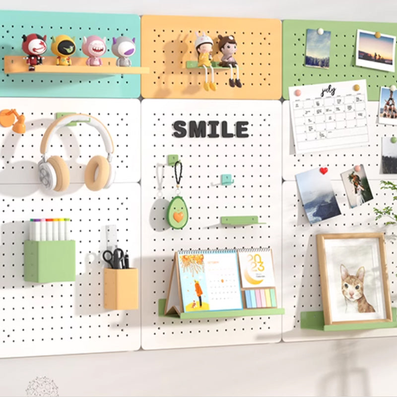 High-Quality Pegboard Strong Durable Wood-Plastic Material, Perfect for Organizing and Displaying Tools and Accessories-海智集-