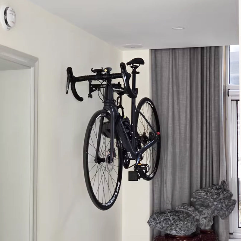 Customizable Wall-Mounted Strong Hooks - Heavy Duty Double-Headed Bike Hooks for Efficient Storage, Quality Build, and Aesthetic Design - Max Load Capacity 45kg - Model GGQJ011 - Practical Organization Solution-海智集-