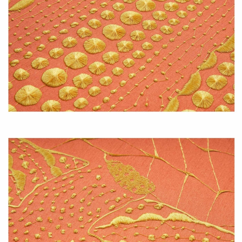 Decorative Art-Polka Dot Series - Pumpkin (orange)-海智集-