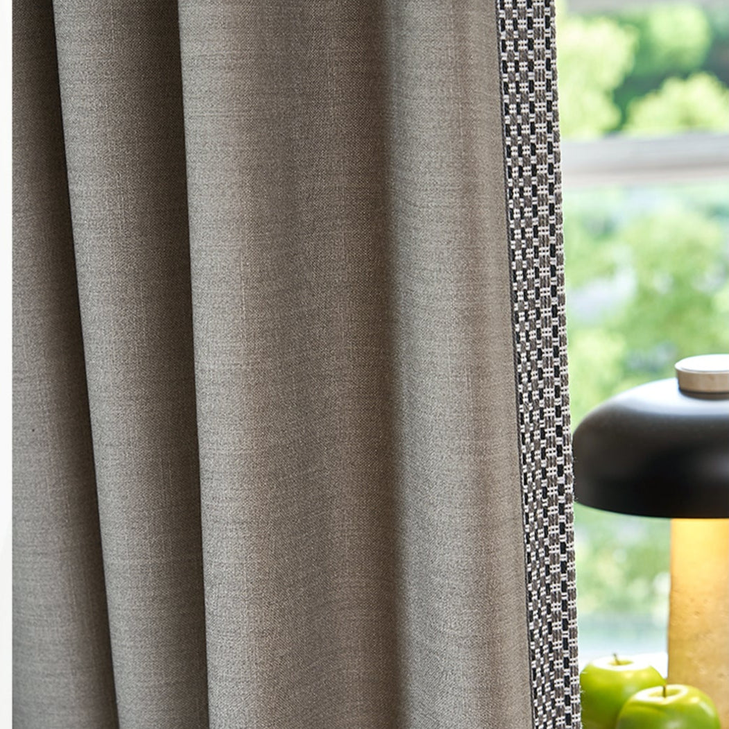 Black, white and grey Curtains:enjoy the stylish yet practical benefits these curtains bring to your home!-海智集-