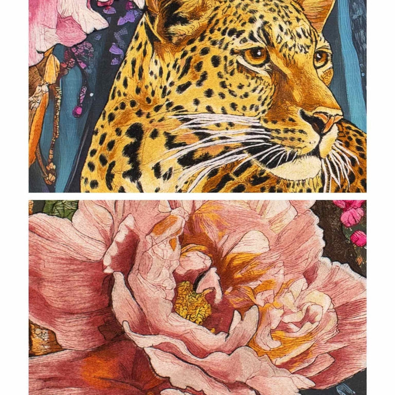 Leopard Shadows in the Jungle——A perfect collision of wildness and romance.-海智集-