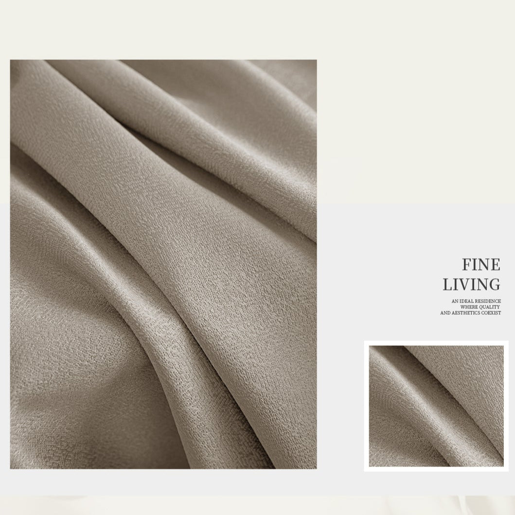 Mianyi Curtains:Enhance your home with the superior silk-like quality, high-density jacquard design, and beautiful natural sheen-海智集-