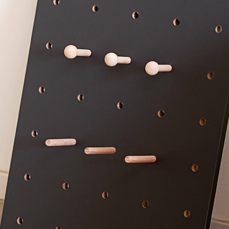 High-Quality 60mm Hole Board Wooden Dowels - Strong and Durable, Compatible with 15mm Holes, Supports Up to 1.5kg - Ideal for DIY Projects and Creative Designs-海智集-