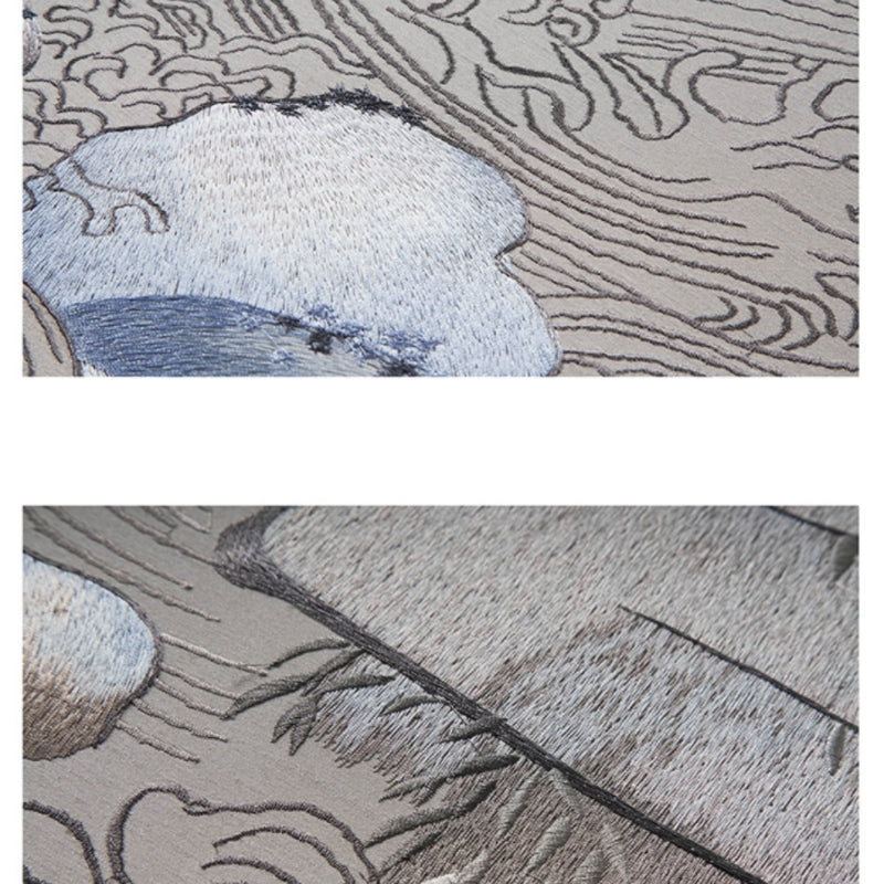 Decorative Art-Wind Stirring, Clouds Swirling-海智集-