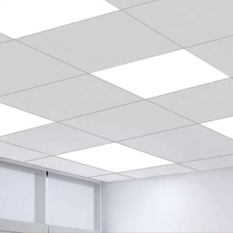 Customized Square Panel Light - Ultra Bright LED Ceiling Light with Surface Power Adjustment - Available in 25W, 28W, 30W, 34W, 36W - Dimensions: 670x670x30mm - Versatile Lighting Solutions for Any Space-海智集-