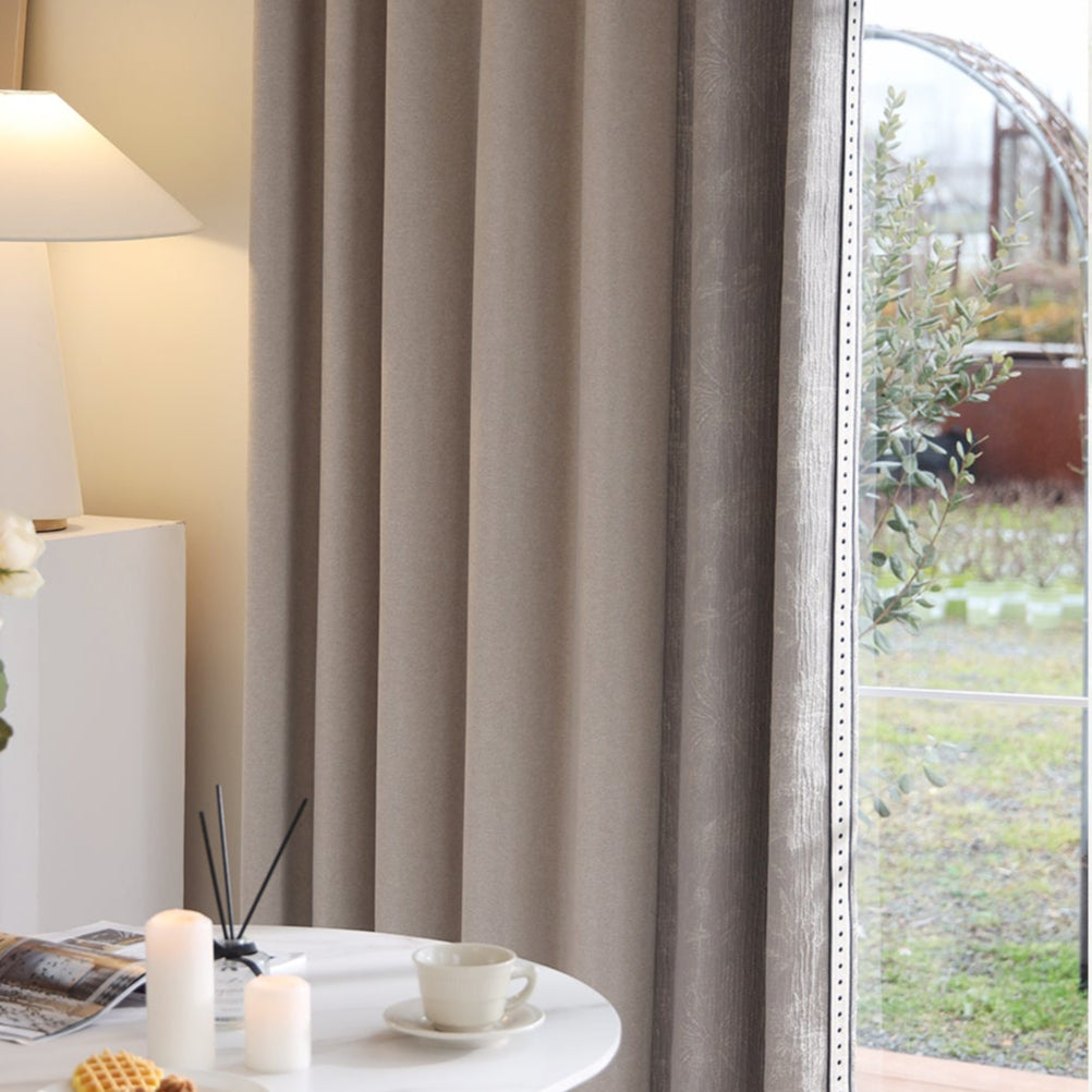 Aisite curtains: Chenille suede texture, soft and full to the touch, with excellent drape-海智集-