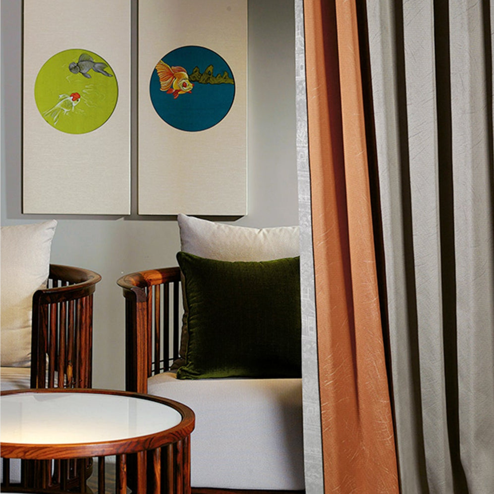 Songze Fenghua curtains: Moderate thickness naturally regulates indoor temperature-海智集-