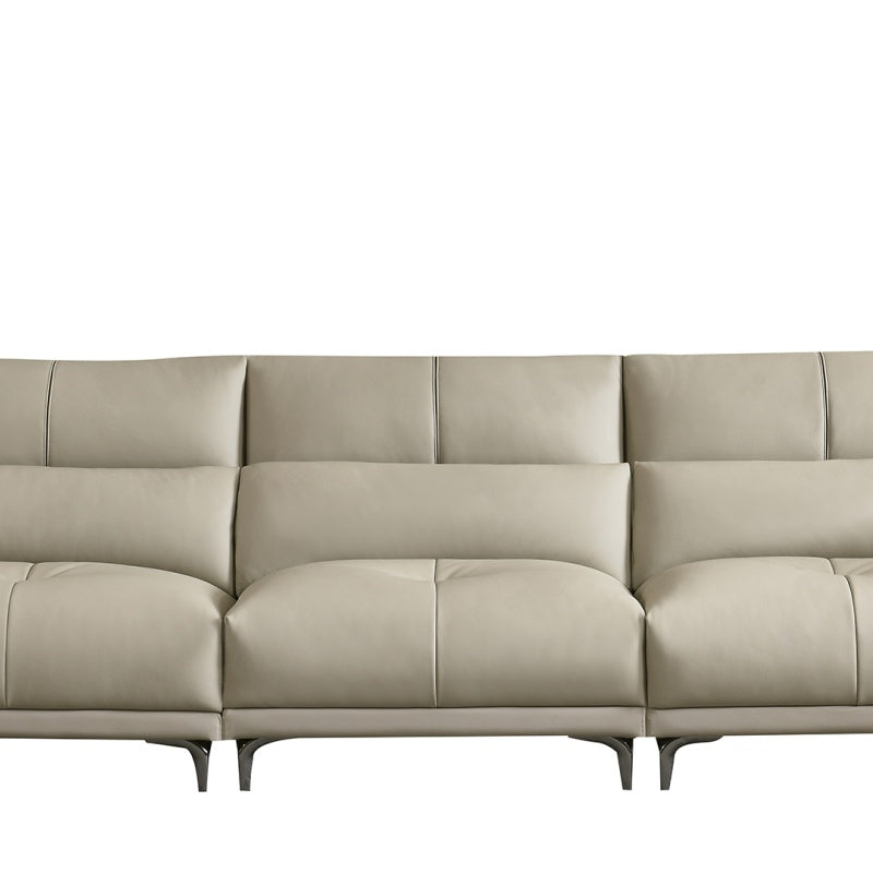 Jinxuan Series Genuine leather sofa, Italian light Luxury four-seater Ginsin-C B3738-海智集-