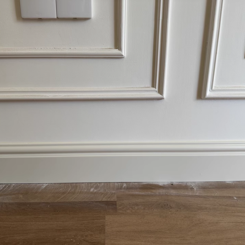 Spc Flooring Plastic Wood Rose Gold Pvc Skirting Board Waterproof Hospital Metal Sheet