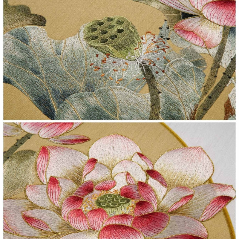 Decorative Art-Graceful Lotus Blooms-海智集-