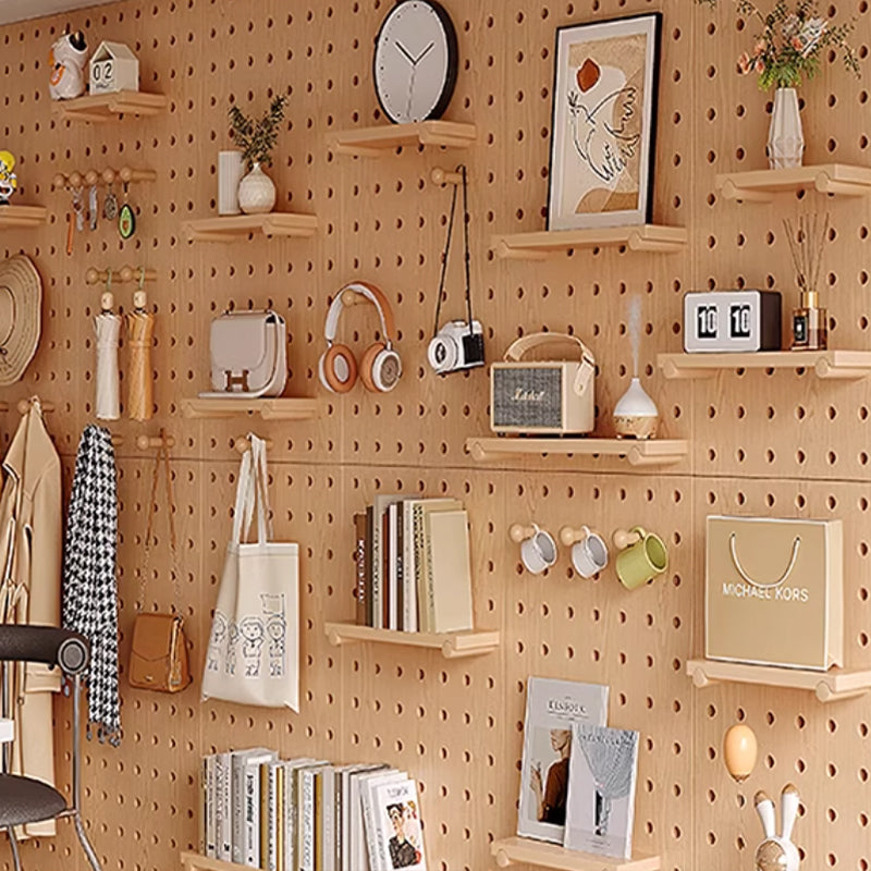 High-Quality Pegboard Accessories - 1Heavy-Duty Wood-Plastic Hooks, Maximum Load Capacity 0.5kg, Durable Storage Solution for Organizing and Displaying Tools and Crafts-海智集-