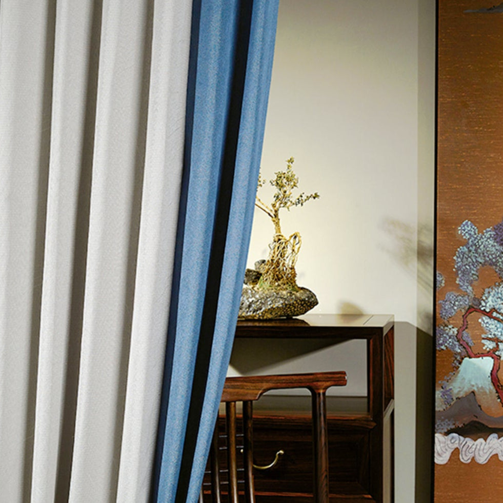 Linchu Tinglan Curtains: The micro-textured silk surface feels gentle and comfortable to the skin-海智集-
