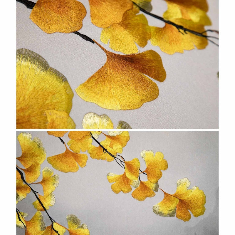 Golden Branches Reflecting Peaks——The golden poetry among the mountains and waters-海智集-